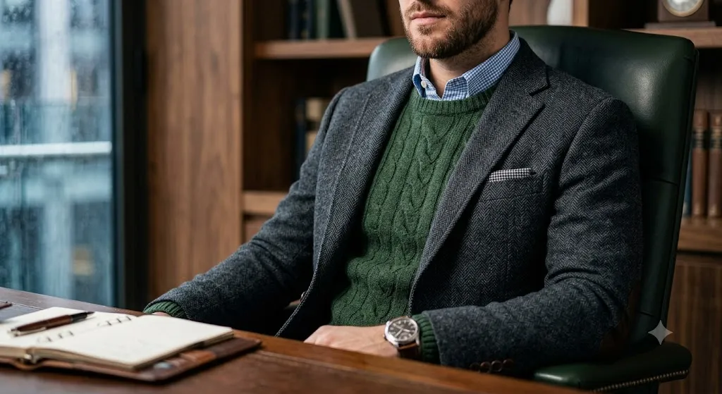 Winter Business Casual Men 