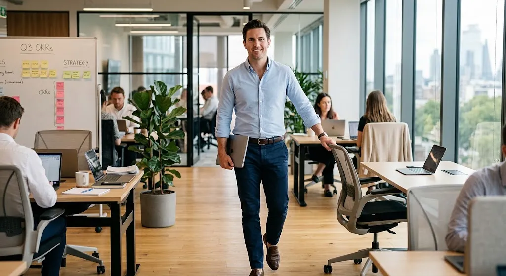 Outfit ideas for professional men in business casual style