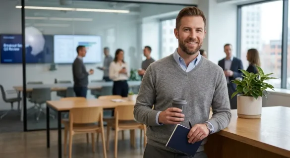 Business Casual Men Sweater