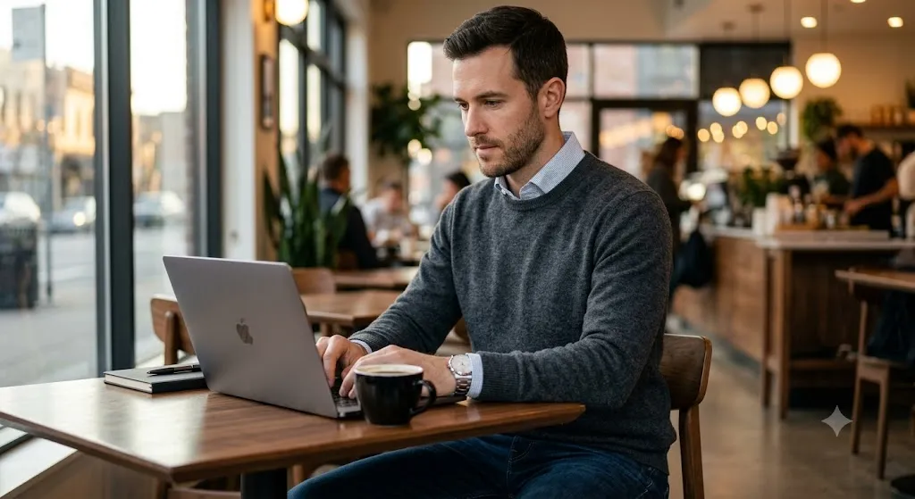 business casual menswear