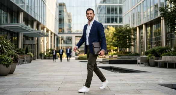 business casual menswear