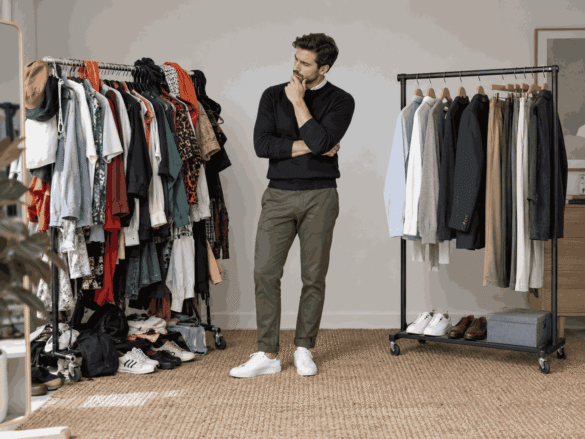 What is fast fashion compared with a practical men's wardrobe
