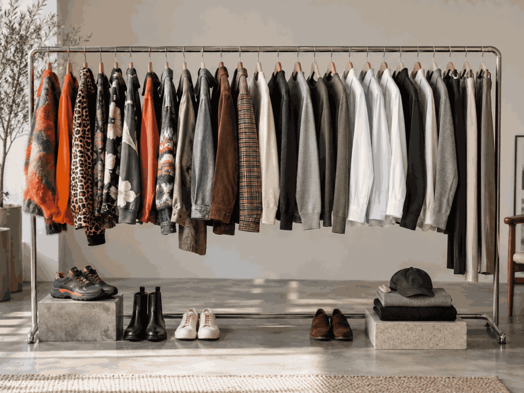 fast fashion and longer lasting men's clothing