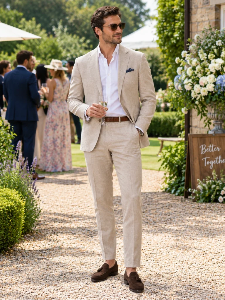 daytime cocktail attire garden wedding outfit