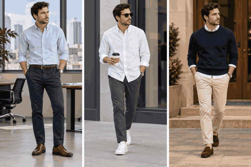 autumn men's smart casual outfit