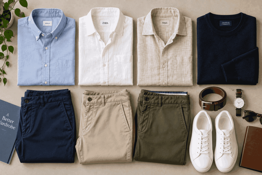 fast fashion alternatives men's wardrobe basics