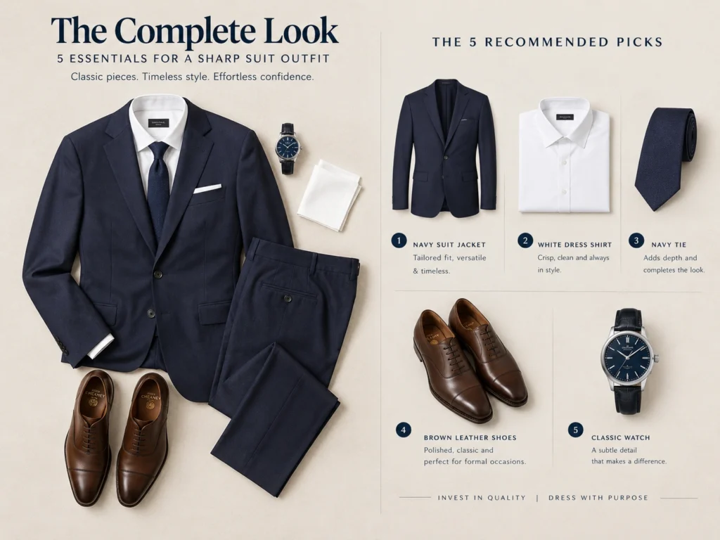 best cocktail wedding attire suits for men 2026