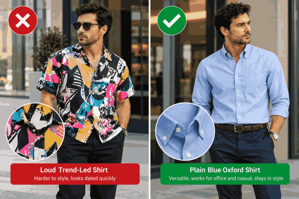fast fashion style swap men's shirt