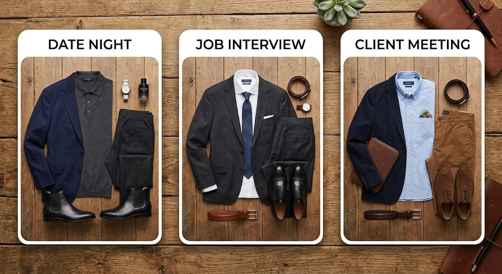 Brown pants outfit ideas for date night, interviews and client meetings